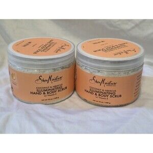 SheaMoisture Body Scrub for Dull Skin Coconut & Hibiscus 12oz Lot of 2
